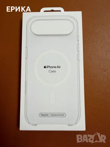 APPLE iPhone AIR 256 GB Cloud White + оригинален Clear MagSafe калъф и зарядно, снимка 5 - Apple iPhone - 55595173