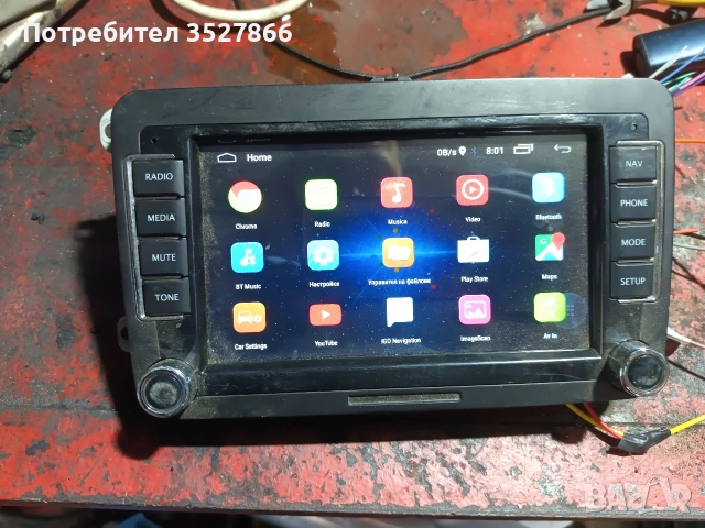 Мултимедия android VW, снимка 2 - Друга електроника - 55138805