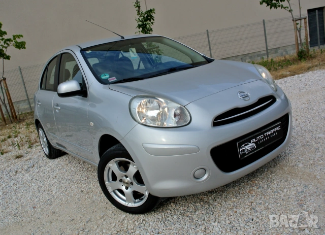 Nissan Micra 1.2i* Pure Drive* Климатроник* Евро 5B * Ful, снимка 7 - Автомобили и джипове - 55011727