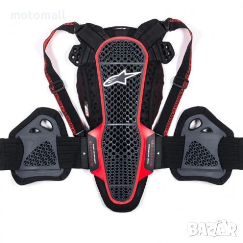 Протектор за гръб ALPINESTARS NUCLEON KR-3 BLACK/RED, снимка 3 - Аксесоари и консумативи - 54485530