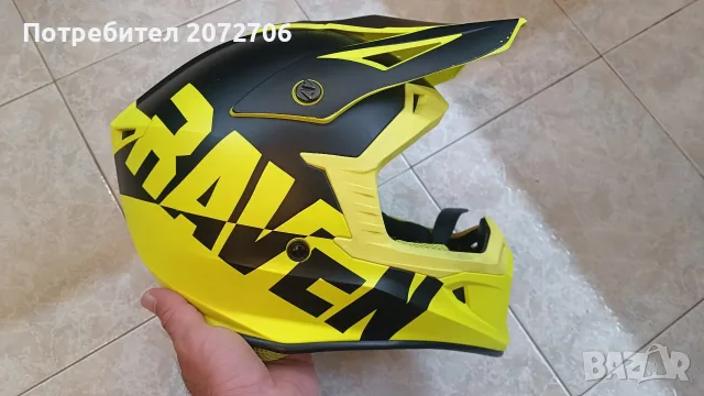 Каска за кросов мотор, АТВ или MTB 61-62cm, снимка 7 - Аксесоари и консумативи - 55382728