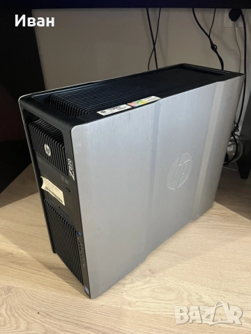 Монитор 27" Dell UltraSharp с HP Z820 работна станция, снимка 2 - За дома - 55278446