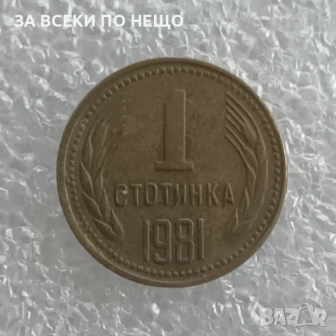 1 СТОТИНКА 1981, 1970, 1974 - 51 БРОЯ, снимка 5 - Нумизматика и бонистика - 54626847