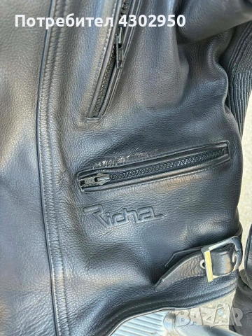 Кожено мото яке RICHA, снимка 3 - Якета - 54308030