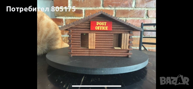 Стари western къщички Германия.Индианци каубои войници фигурки