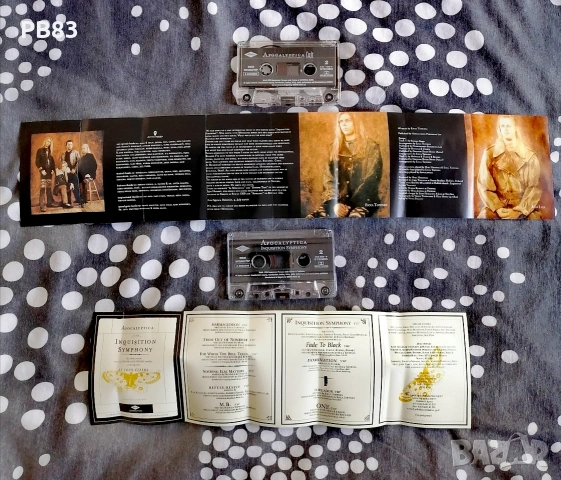 Apocalyptica - LOT 2 Albums - (Оригинални Аудио Касети) Symphonic Metal, снимка 4 - Аудио касети - 49336011