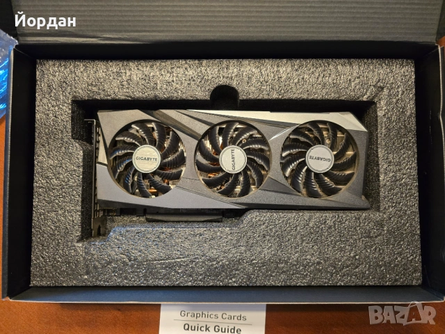 Gigabyte RTX 3060Ti Gaming OC PRO 8G, снимка 3 - Видеокарти - 54464928