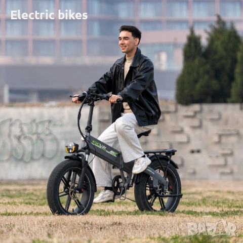 Koolux RK10 Сгъваем Електрически Байк / E-Bike 750W до 50 км/ч, снимка 4 - Велосипеди - 54523232