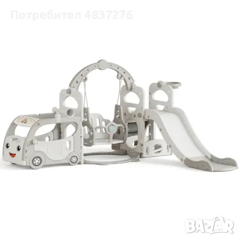 Детски център 6 в 1 за стая и градина, снимка 7 - Играчки за стая - 55444759