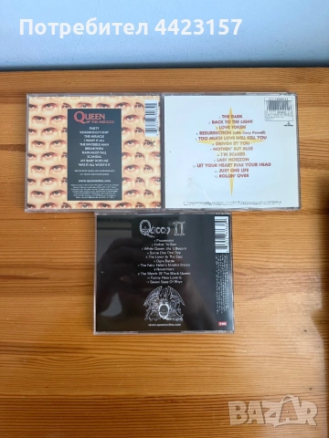 Колекция Queen, част 2 - 3 албума, снимка 2 - CD дискове - 53981634