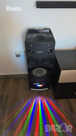 SONY MHC-V7D Високомощна безжична Hi-Fi система- USB конектор, Bluetooth с NFC, снимка 3 - Bluetooth тонколони - 55159234
