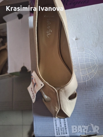 нови обувки естествена кожа 