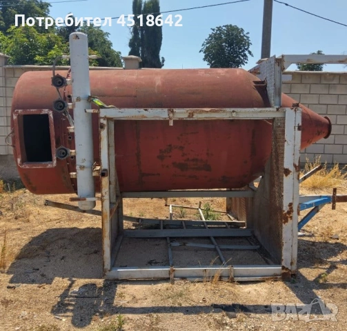 Метален силоз за фураж, резервоар за вода 4/4.5м3, h260,D145см, снимка 14 - Други машини и части - 55248068