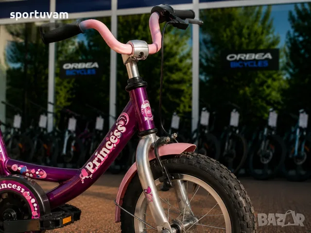 НОВ детски велосипед Leader Princess 12 Pink/Purple - БЕЗПЛАТНА ДОСТАВКА, снимка 6 - Детски велосипеди, триколки и коли - 55394059