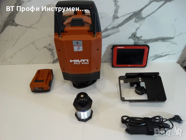 Hilti PLT 400 + PLC 400 - Роботизирана тотална станция
