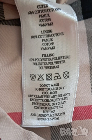 Дамски шлифер марка BURBERRY, снимка 9 - Шлифери - 54882850