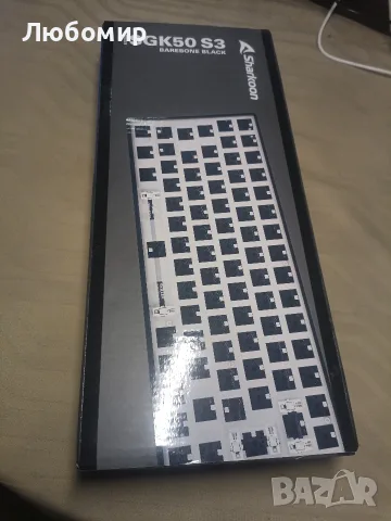 Клавиатура Sharkoon SKILLER SGK50 S3 USB, без USB, черна , снимка 4 - Клавиатури и мишки - 55583653
