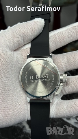 Мъжки часовник U-Boat Italo Fontana U-1001 Titanium 50mm, снимка 4 - Мъжки - 55272843
