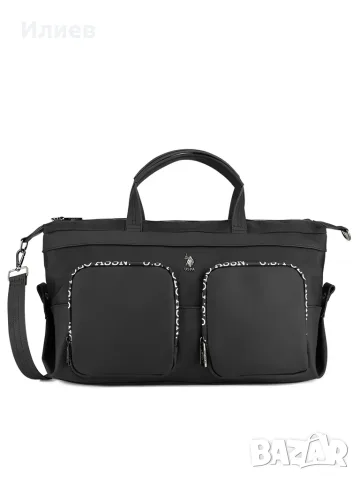 Сак U.S. Polo Assn - черен