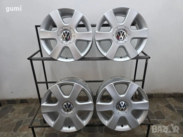 4бр 16ски джанти за VW 5х112мм A161453 , снимка 5 - Гуми и джанти - 54835333