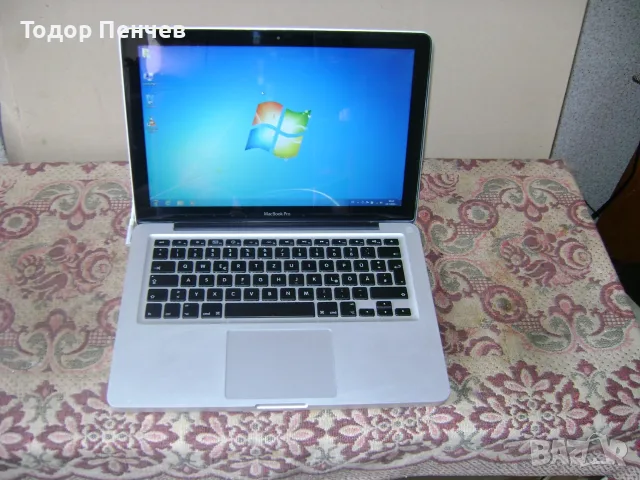 MacBook Pro - Dual Core, 4 GB AM, 160 GB HD, зарядно, батерия Windows + MacOs, снимка 2 - Лаптопи за дома - 55325788