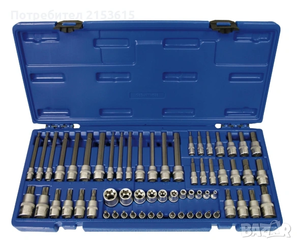 Cornwell Tools 62 броя качествени къси дълги звезди комплект Hex Bit Set