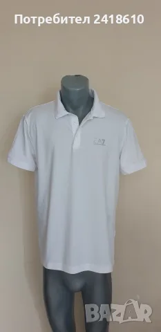 Emporio Armani EA7 Stretch Cotton Mens Size L / XL НОВО! ОРИГИНАЛ! Мъжка Тениска, снимка 9 - Тениски - 55315843