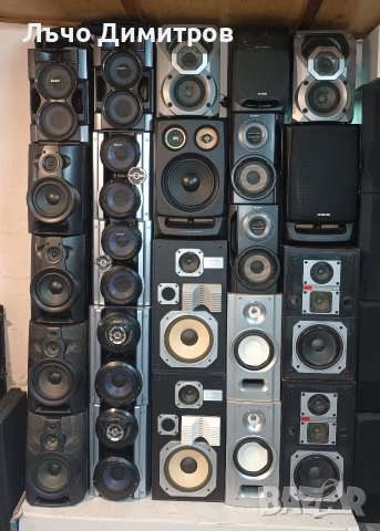 Аудио системи SONY - PANASONIC - AIWA- PHILIPS -JVC - SHARP - TECHNICS 