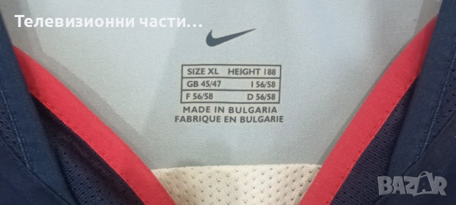Оригинална футболна тениска Пари Сен Жермен ПСЖ домакински екип 2003/2004 Nike, мъжки XL, снимка 3 - Спортни дрехи, екипи - 54679490