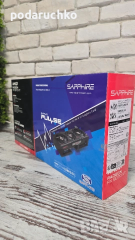 Видеокарта SAPPHIRE Pulse Radeon RX 9070 XT, 16GB, 256-bit
