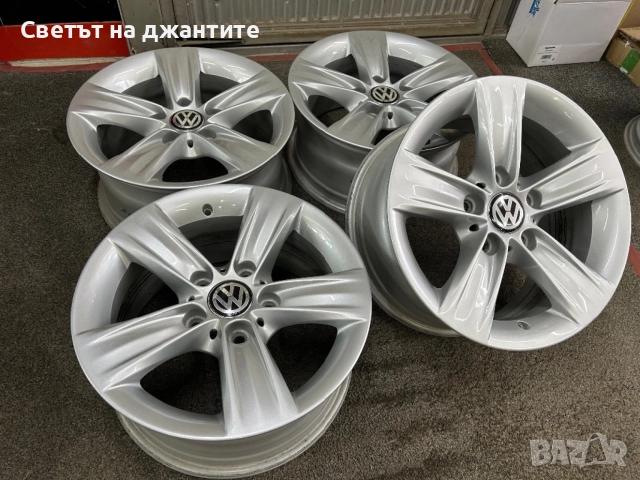 Джанти 16 Цола 5х120 VW T5 T6 Transporter Caravele Multivan , снимка 3 - Гуми и джанти - 53150050
