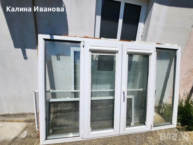 Дограма и две щори вградени 