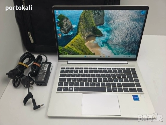 +Гаранция! Лаптоп hp 440 G8 Intel Core i5 1135G7 / 16GB RAM / 256GB SSD + чанта