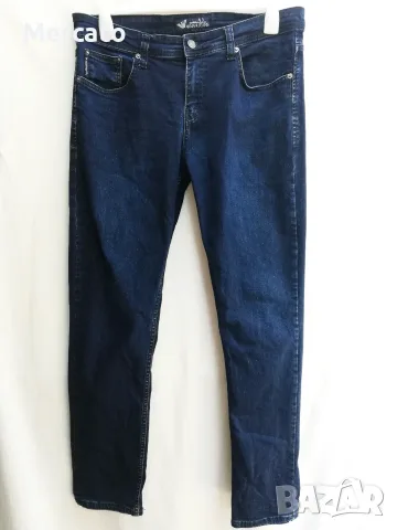 Оригинални мъжки дънки Armani Jeans - по етикет 34, снимка 5 - Дънки - 55557318