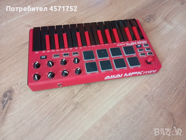 Akai MPK mini, снимка 2 - Синтезатори - 54836179