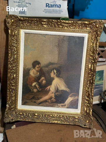 Много красив принт с масивна рамка, снимка 7 - Антикварни и старинни предмети - 54230309