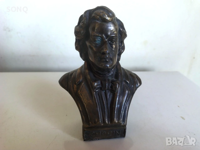 Колекционерски Бронзов Бюст - Фредерик Шопен
