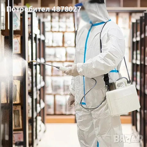 Електрическа градинска пръскачка с батерия 2200 Mah, налягане, 5L, снимка 10 - Градинска техника - 55335581