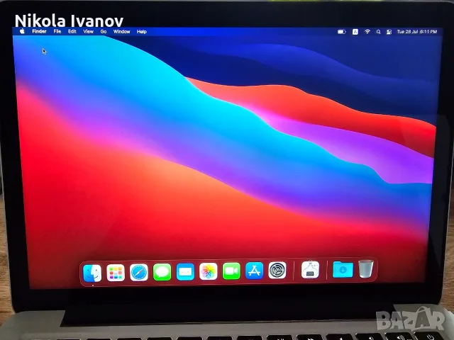 MacBook Pro 13" Retina (Mid 2014) - i5 2.8GHz / 8GB RAM / 512GB SSD / 6ч. батерия / пълен комплект, снимка 2 - Лаптопи за дома - 55448973