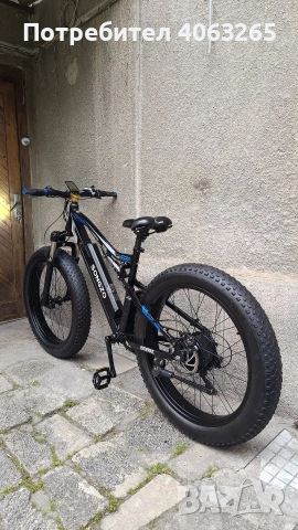 Електрически велосипед мекица Fatbike 26 цола, снимка 6 - Велосипеди - 54543923