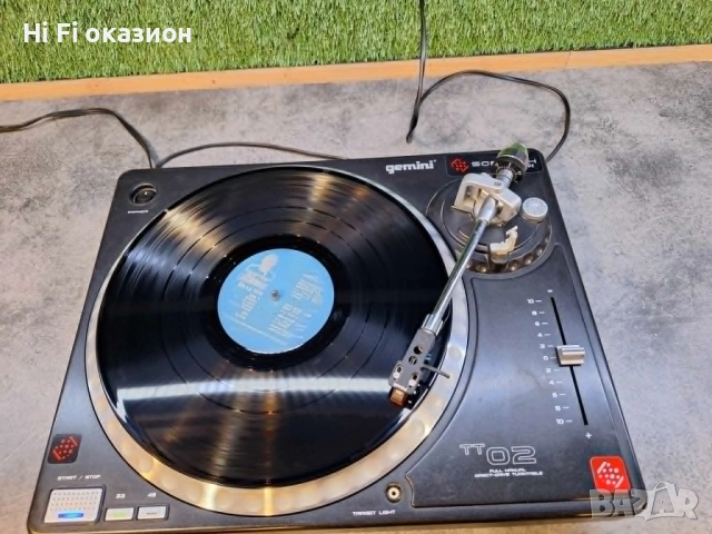 Грамофон DJ scratch Gemini TT-02 MK2 директ драйв, снимка 5 - Грамофони - 54697302