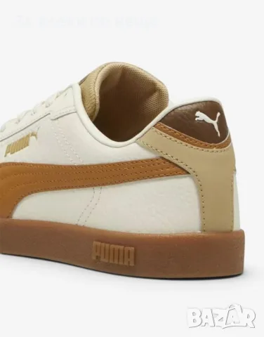 PUMA Club II Era Lthr White Brown Beige Мъжки Маратонки👟Мъжки Спортни Обувки👟Кецове Код P2844, снимка 5 - Маратонки - 55329135