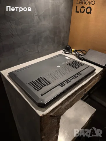 КАТО ЧИСТО НОВ Lenovo LOQ 15 | RTX 3050 | i5-12450HX | 16GB RAM, снимка 3 - Лаптопи за игри - 55645766