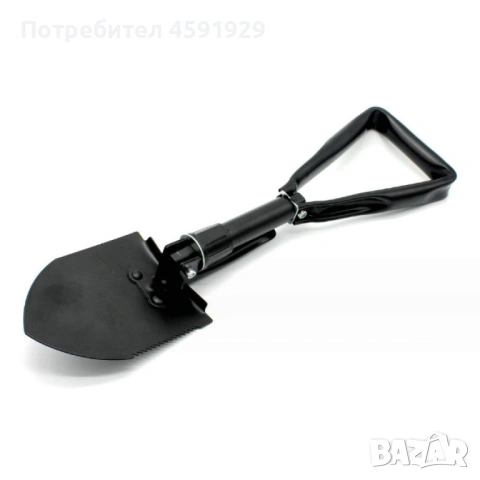 Многофункционална сгъваема градинска лопата от стомана