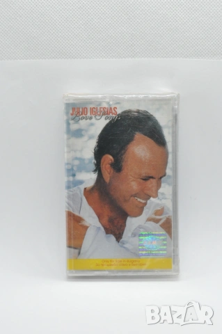 Оригинална, нова, запечатана аудио касета Julio Iglesias - Love Songs