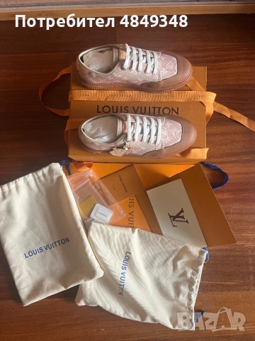 Louis Vuitton обувки - Дамски, снимка 6 - Дамски елегантни обувки - 54806386