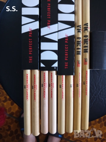 Палки за барабани Vic Firth 5B , снимка 4 - Ударни инструменти - 54719507