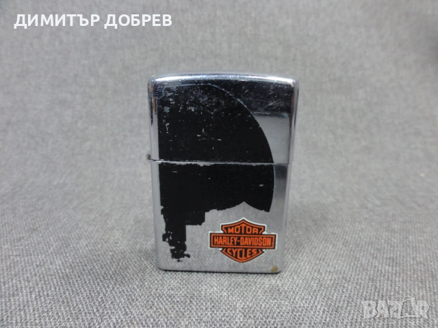 ОРИГИНАЛНА БЕНЗИНОВА ЗАПАЛКА ZIPPO HARLEY-DAVIDSON Е 06
