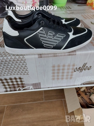 Маратонки Emporio Armani 44.5, снимка 8 - Ежедневни обувки - 54244112