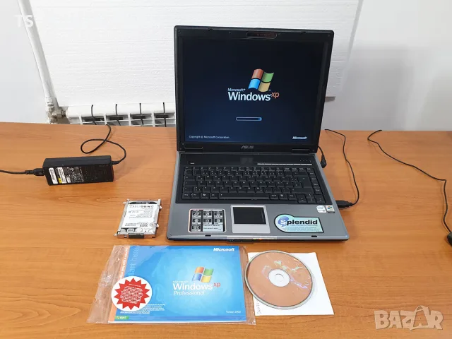 ⭐Продавам уникален ретро лаптоп ASUS F2F с Windows XP.⭐